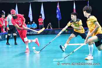 Floorball: A debut to remember for ex-national hockey player Ishwarpal - The Straits Times