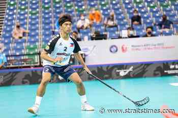 Floorball: Former ST Young Star of the Month John Alicante Embile achieves his dream - The Straits Times