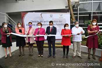 Celebra CECOFAM reapertura de centro en Ciudad Judicial de Coatepec - PJEV