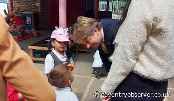 Minister visits Coventry school to see how pandemic recovery funding is making a difference - Coventry Observer