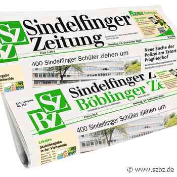 Für Sie vor Ort in Sindelfingen | SZ/BZ - Sindelfinger Zeitung / Böblinger Zeitung