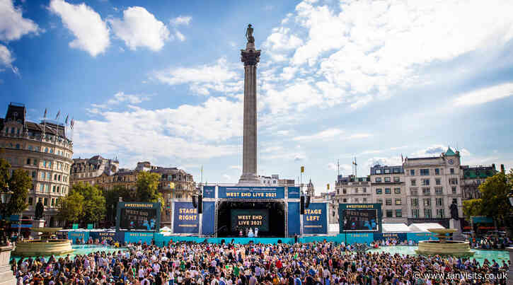 West End shows to perform for free in Trafalgar Square
