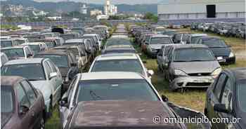 Cemitério de automóveis: antigo pátio para veículos apreendidos está abandonado em Brusque - O Município