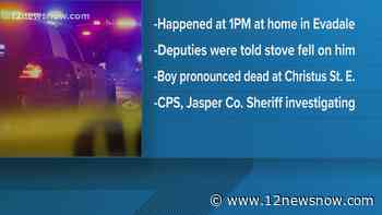 Investigation underway after 1-year-old boy from Jasper County pronounced dead at Beaumont hospital - 12newsnow.com KBMT-KJAC