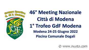 46° Meeting Città di Modena - Nuoto•com