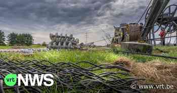 Alle hoogspanningsmasten in Maldegem worden afgebroken - VRT NWS