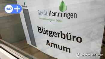 Hemmingen: Bürgerbüro Arnum bleibt bis Ende Juni geschlossen - HAZ