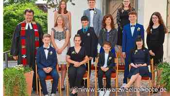 Konfirmation in Emmingen - Eine Prinzen-Rolle als Erinnerung - Schwarzwälder Bote