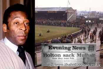 Remembering the day Bolton Wanderers wanted Pele as their next boss, 40 years on - The Bolton News