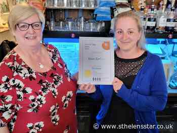 Beer EnGin presented with St Helens CAMRA Pub of the Year award - St Helens Star