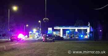 Two 19-year-olds killed and two others injured after car crashes into petrol station - The Mirror