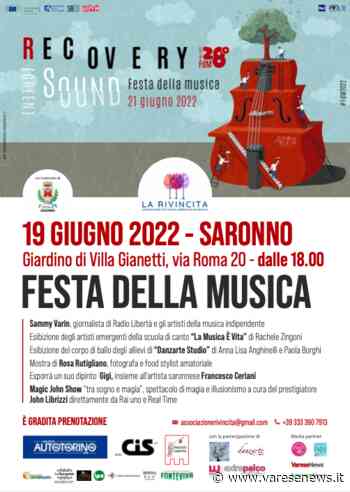 Sabato 19 giugno torna a Saronno la “Festa della Musica 2022” - varesenews.it