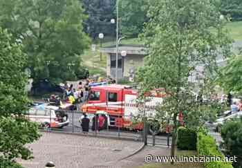 Saronno: incidente tra auto e moto, botto e fiamme, paura tra i residenti - - Il Notiziario