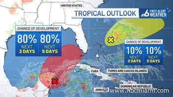 South Florida Preparing for Impacts From 1st Likely System of Atlantic Season: NHC