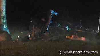 Woman Killed After Car Burst Into Flames Following Crash in Pembroke Pines