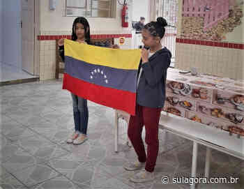 Escola de Capivari com 34 alunos venezuelanos passa a cantar hinos de dois países - Sul Agora