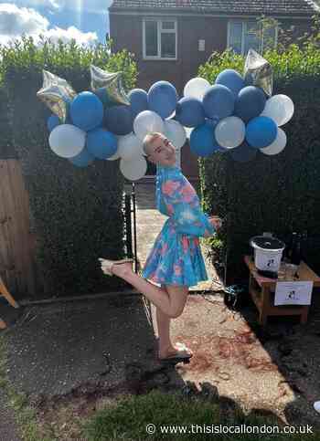 Cheyanne's haircut raises £730 for charity Make a Wish
