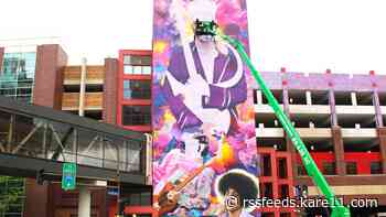 After seven years of planning, Prince mural unveiled Thursday