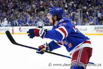 Chytil scores twice, Rangers rout Lightning 6-2 in Game 1 - Dawson Creek Mirror