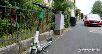 Detmolder beklagen sich über herumstehende E-Roller | Lokale Nachrichten aus Detmold - Lippische Landes-Zeitung
