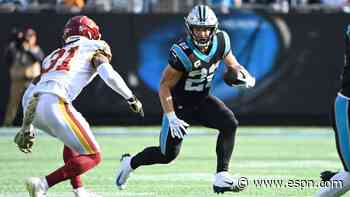 Panthers' Christian McCaffrey takes HOFer Marshall Faulk's advice on staying healthy