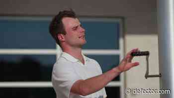 Flyers' Scott Laughton Struggles To Raise Flag, Stares Directly Into The Sun - Defector