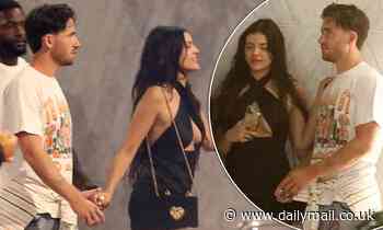 Ben Chilwell is hand-in-hand with Scott Disick's rumoured love interest Holly Scarfone - Daily Mail