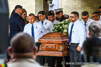 Mourners lean on faith as teacher and her husband are laid to rest in Uvalde