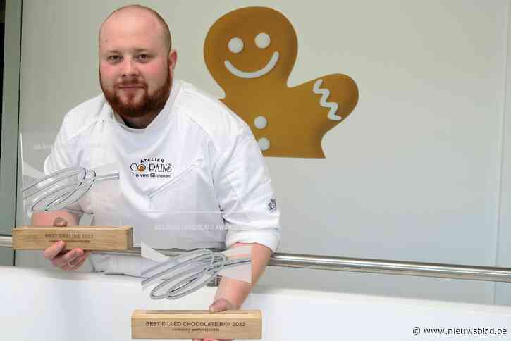 Tio’s kokospraline goed voor goud op Belgium Chocolate Awards