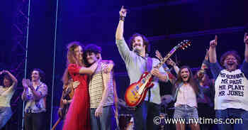 ‘Almost Famous,’ Now a Musical, Will Open on Broadway This Fall