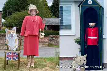 Village celebrates jubilee with 104 royal-related scarecrows - Harrow Times