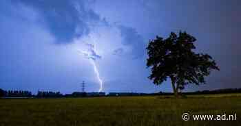 Code geel in zuiden en oosten wegens onweersbuien en windstoten - AD.nl