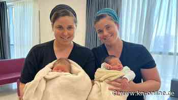 Eineiige Zwillingsschwestern bringen am selben Tag ihr Kind zur Welt