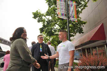 Rainbow banners installed in downtown Chilliwack for pride month – Chilliwack Progress - Chilliwack Progress