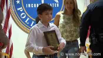 Miami-Dade Students Honored For Speaking Up, ‘Doing the Right Thing'