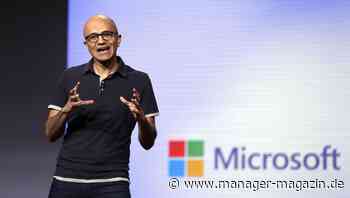 Prognose gesenkt: Microsoft leidet unter starkem Dollar