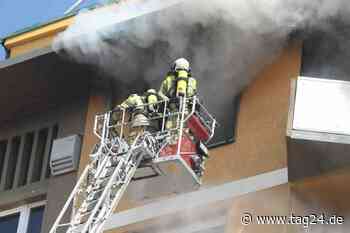 Feuerwehr-Großeinsatz in Dresden: Wohnungsbrand auf der Borsbergstraße! - TAG24