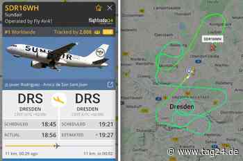 Flugzeug dreht wirre Runden über Dresden: Was ist da losFlugzeug dreht wirre Runden über Dresden: Das steckt dahinter - TAG24