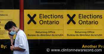Ontario Election 2022: The final push - Clinton News Record