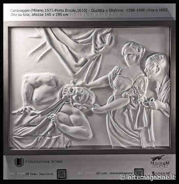 Palazzo Barberini, presentato il modello tattile di Giuditta e Oloferme di Caravaggio. Foto e audio - Arte Magazine