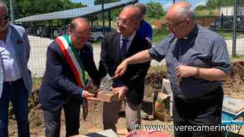 La casa di riposo di Matelica si allarga: posata la prima pietra con l'assessore regionale Castelli (foto) - Vivere Camerino