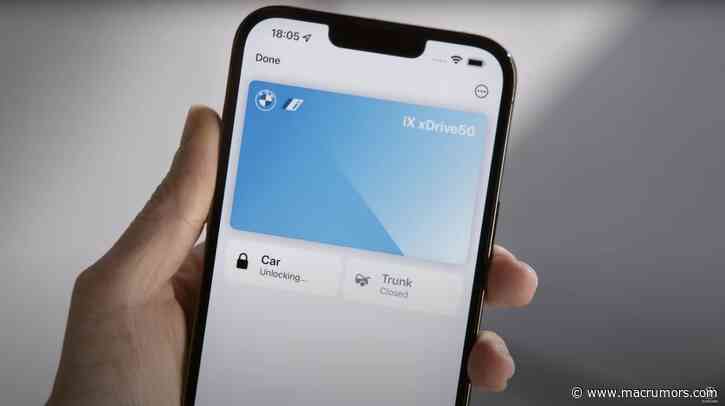 BMW Announces Latest Vehicles That Can Be Unlocked With Your iPhone While Placed in Your Pocket