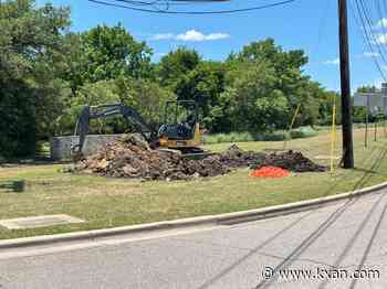 Crews repairing gas line break at Parmer Lane, FM 620
