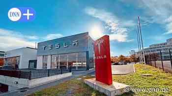 Kesselsdorf: Erstes Tesla-Center im Großraum Dresden eröffnet - dnn.de