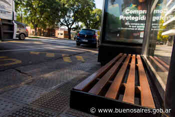 Mobiliario urbano: el Gobierno porteño continúa instalando asientos sustentables - buenosaires.gob.ar