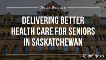 Delivering better health care for seniors in Saskatchewan - Prime Minister of Canada