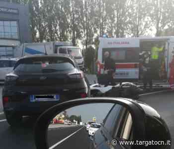 Cuneo, scontro tra auto e scooter a Tetto Garetto - TargatoCn.it