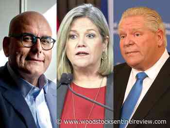 Ontario election sputters toward conclusion; pollster says voters unenthusiastic - Woodstock Sentinel Review