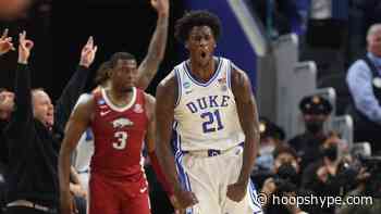 NBA Draft Rumors: Duke's AJ Griffin Projected Top 10 Pick - Hoops Hype
