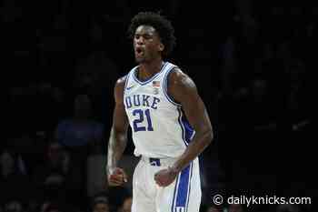 Knicks get up-close look at draft prospect AJ Griffin during workout - Daily Knicks